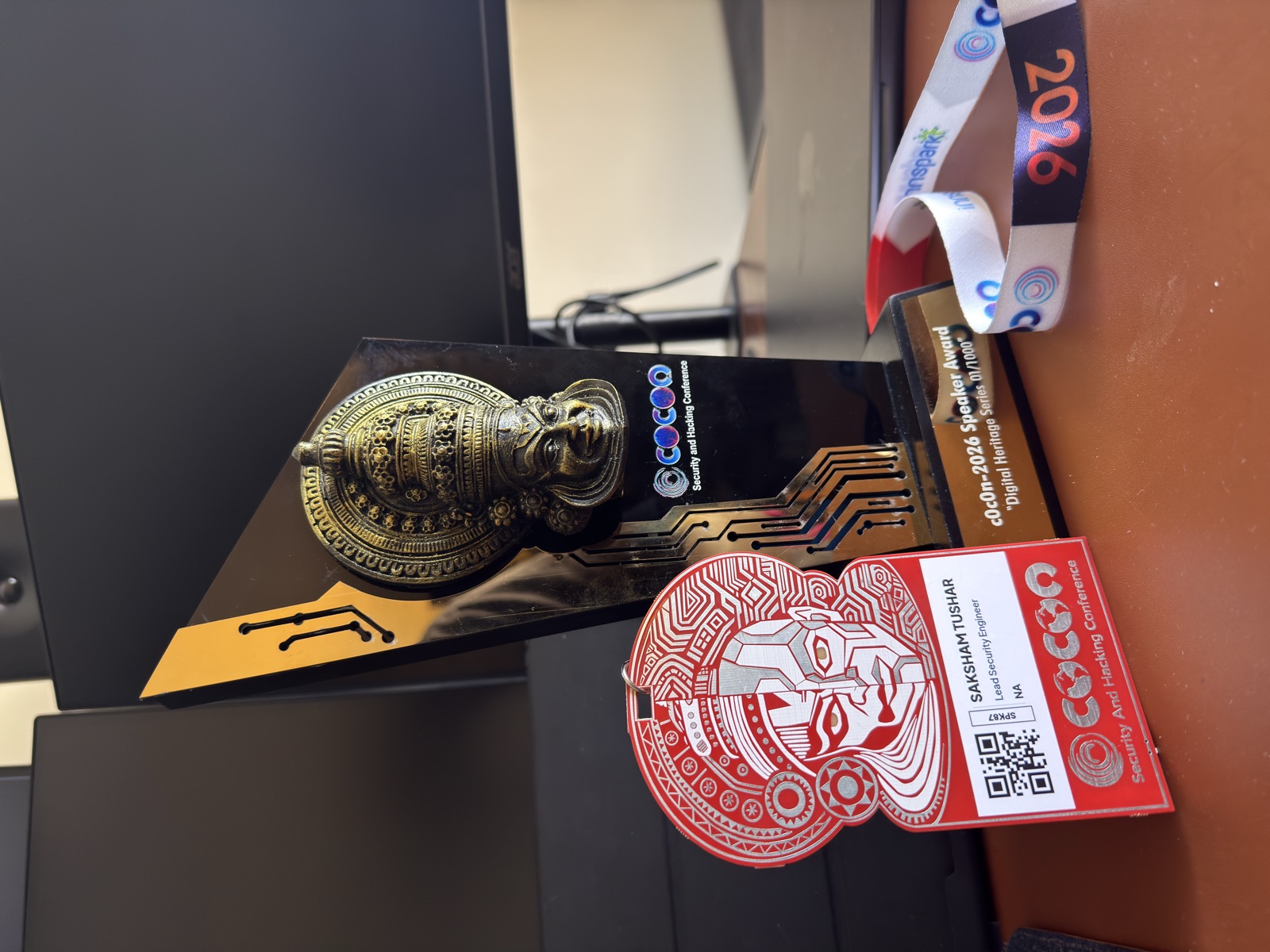 c0c0n 2026 speaker badge and Speaker Award, Digital Heritage Series